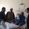 مدیر حج و زیارت استان یزد از زائر بستری شده حج 93 دربیمارستان عیادت کرد