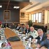 برگزاری جلسه نهائی با مدیران کاروانها و مسئولین ادارات همکار در خصوص حج 93 استان