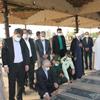 ادای احترام به مقام سومین شهید محراب و شهدای جنگ تحمیلی و شهدای حادثه منا  