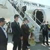 اولین پرواز بازگشت زائران  حج 1394 استان یزد در فرودگاه شهید صدوقی یزد به زمین نشست