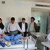 عیادت مدیر حج و زیارت استان از زائر مصدوم عمره در بیمارستان صدوقی یزد