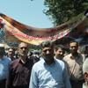 مدیر و کارکنان حج و زیارت استان یزد همراه با کارگزاران زیارتی در راهپیمائی روز قدس شرکت نمودند