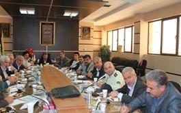 برگزاری جلسه نهائی با مدیران کاروانها و مسئولین ادارات همکار در خصوص حج 93 استان