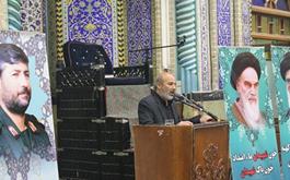 مدیر حج و زیارت استان یزد در مراسم یادبود شهید الله دادی شرکت کرد