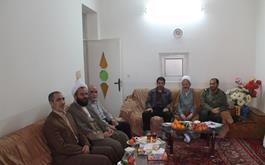 دیدار مسئولین حج و زیارت استان یزد با خانواده شهدا در شهرستان میبد