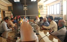 جلسه هماهنگی با مدیرمجموعه  اعزامی به عتبات عالیات استان یزد