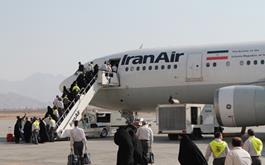 اولین پرواز زائران حج 93 استان یزد عازم فرودگاه جده شد
