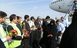 بازگشت زائرین حج 92 استان یزد