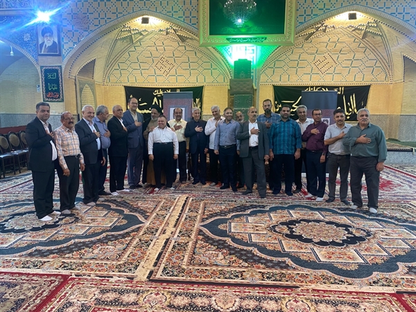 حضور مدیر حج و زیارت استان در مراسم سالگرد شهید صالحیه یزدی 