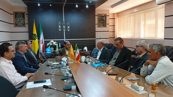 دیدار مدیران و کارگزاران شهرستان بافق با مدیر حج و زیارت استان