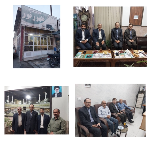 بازدید مدیر حج و زیارت یزد از دو دفتر زیارتی اعیان سیر و آوای ظهور نور